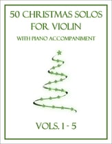 50 Christmas Solos for Violin with Piano Accompaniment P.O.D. cover